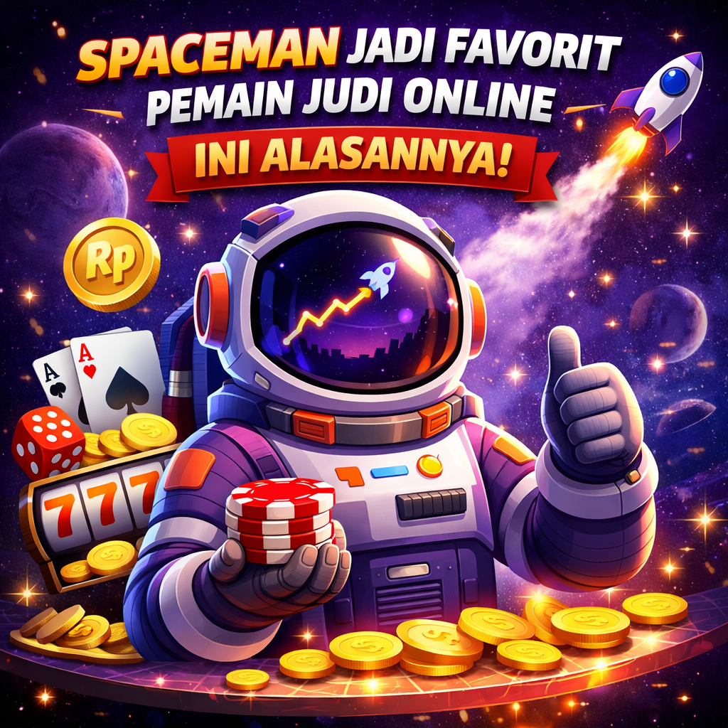 Spaceman Jadi Favorit Pemain Judi Online, Ini Alasannya!